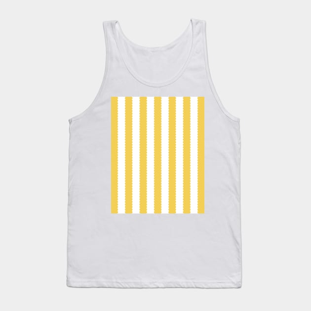 PRIMROSE YELLOW STRIPES Tank Top by sorbetedelimon